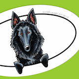New in Dog Decals